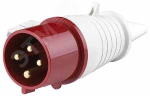 Вилка кабельная 32А 3Р+PE IР44