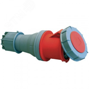 Розетка кабельная IP67 63A 3P+E 400V