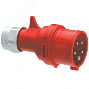 Вилка кабельная IP44 16A 2P+E 230V