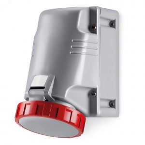 Розетка наружная IP67 63A 3P+E 400V