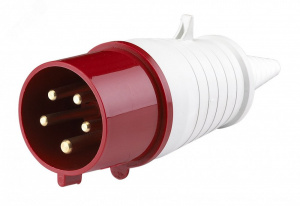 Вилка кабельная 63А 3Р+PE IР67